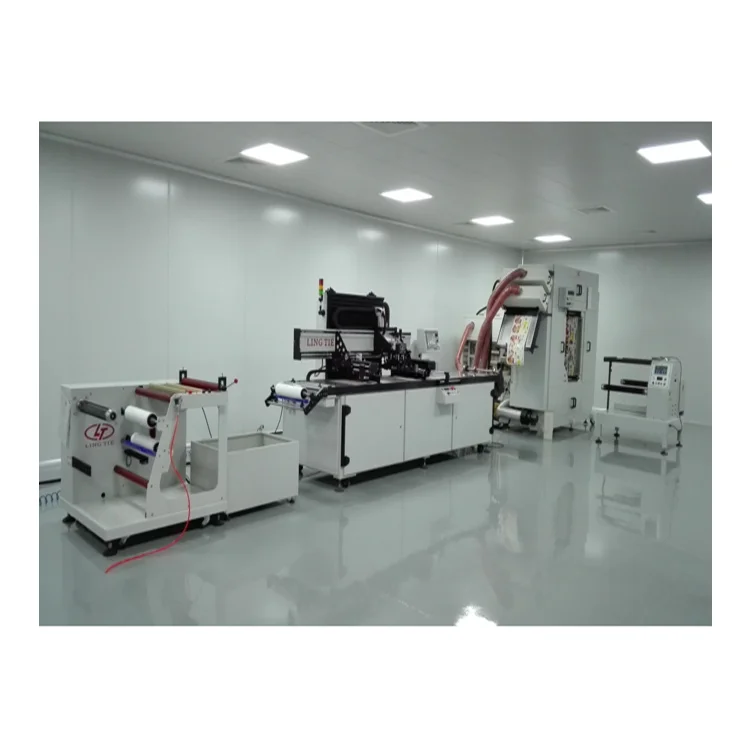 Roll Type Screen Printing Machine Printing Press Machine