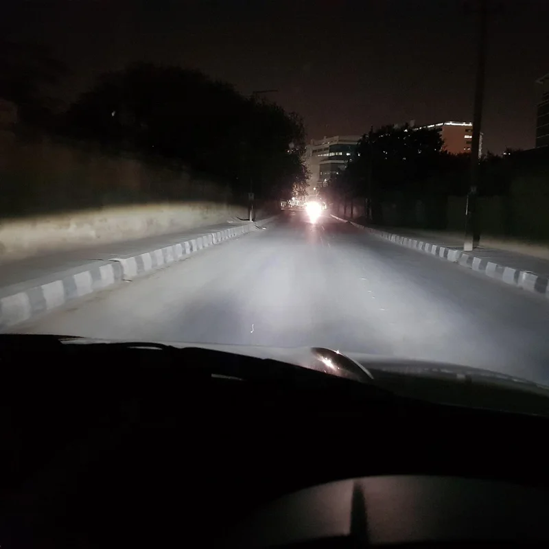 H4 светодиодные лампы для фар 6500K 3500LM Светодиодная лампа для автомобиля H4 светодиодная фара