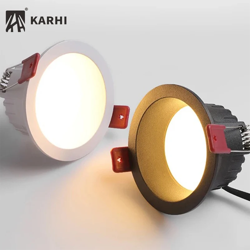 Stock Brand New Original Die-casting Aluminum Heatsink Feron Lights Multicolor Spot Light Led Cob Downlight Hi Quality 60w . 70w