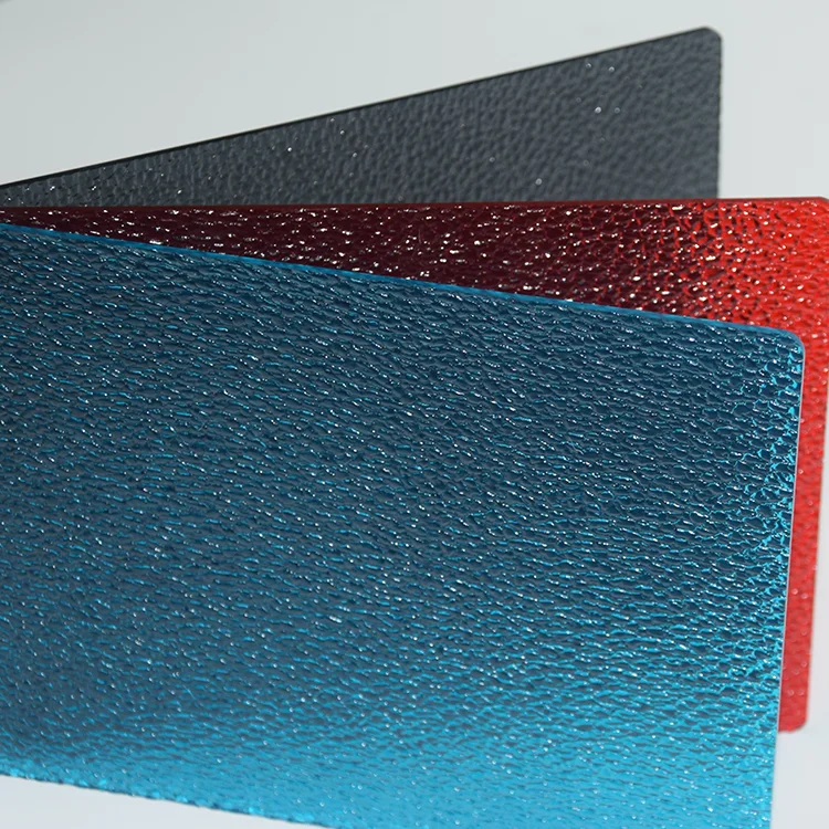 Professional Manufacture Pc Plastic Panel Clear 6mm 8mm 10mm Polycarbonate Solid Embossed Sheet