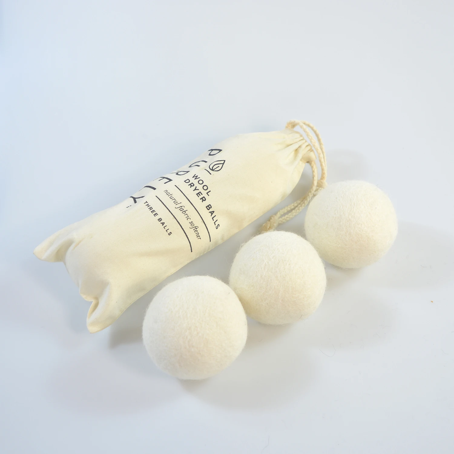 wholesale white new zealand sheep laundry wool drying ball for drying set