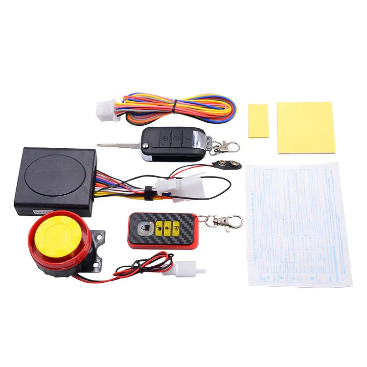 12V мотоцикл велосипед Анти-кражи охранная сигнализация скутер 125db дистанционное управление ключ сигнализации