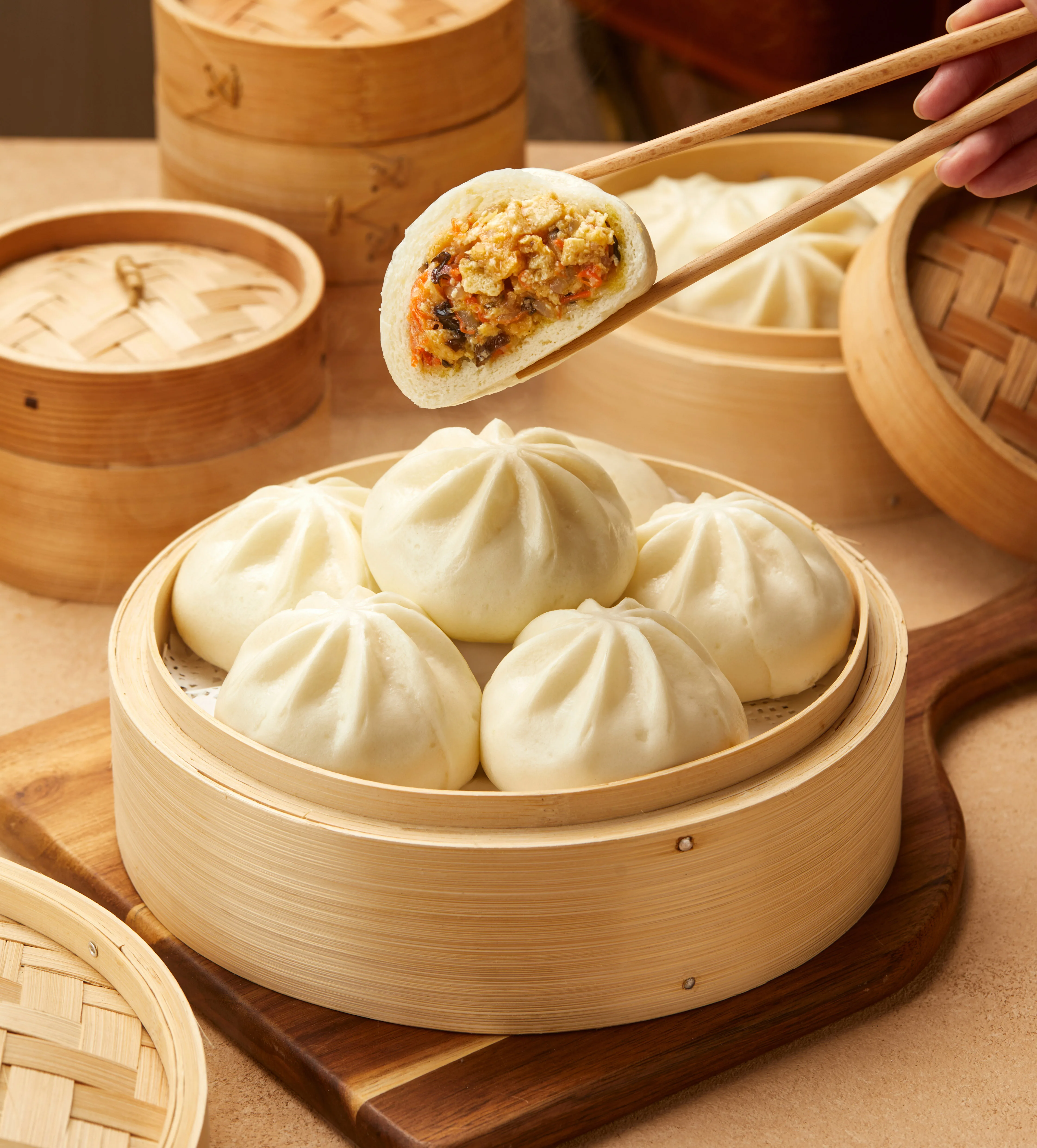 HACCP hot selling factory wholesale multi-flavor can customize Chinese food instant frozen pasta steamed bag