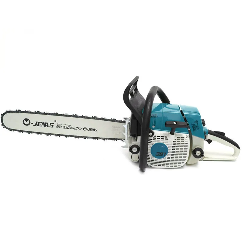 2 stroke single cylinder petrol/gas  381 chainsaws 72cc and bigger powerful and professional gasoline chain saw