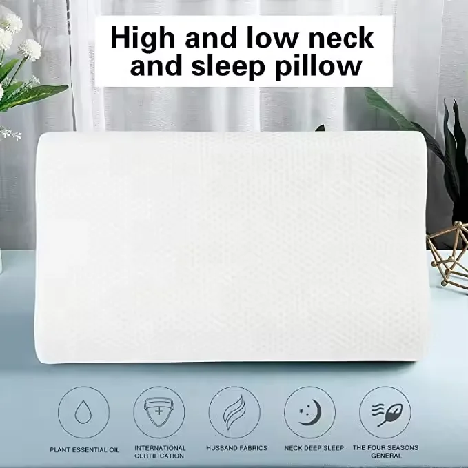 JYM Slow rebound memory foam pillow, suitable for bed pillows for lateral sleepers , with comfortable neck support.