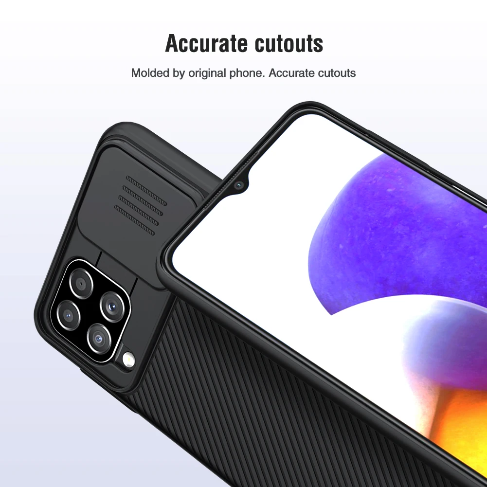 Чехол для Samsung Galaxy A22 4G чехол Nillkin Camshield чехол-накладка защиты камеры телефона 5G