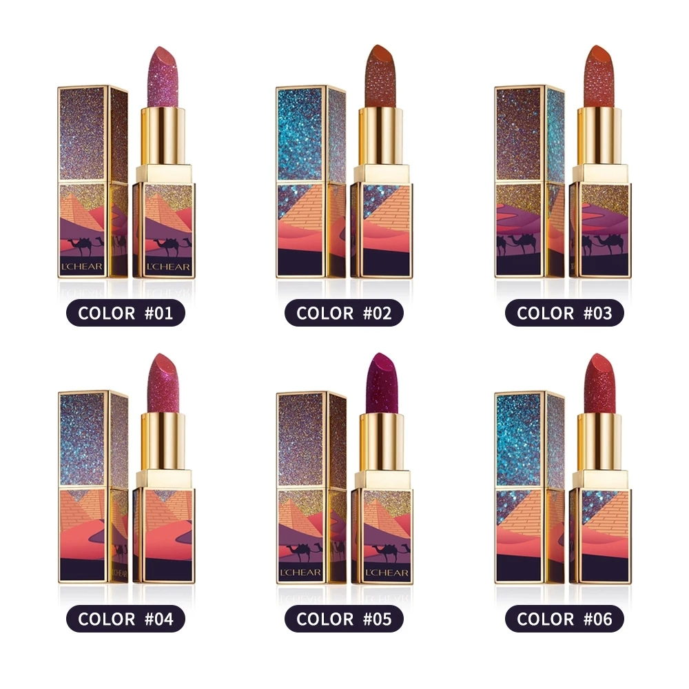 OEM фирменная косметика блестящая металлическая стойкая помада для макияжа