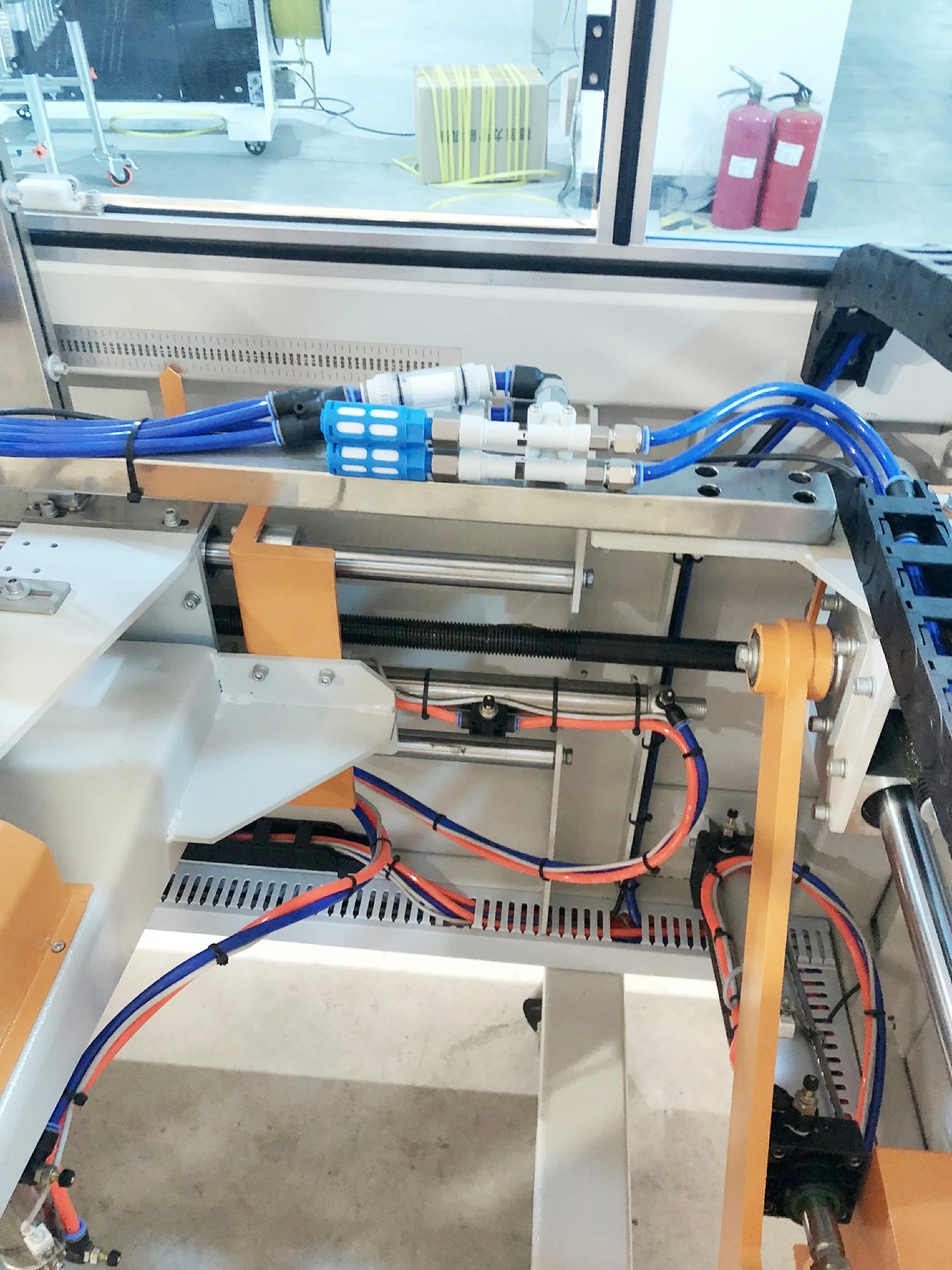 DPK-40 High Speed Small Automatic Adhesive Tape Bottom Box Erecting Forming Packing Sealing Machine Case Carton Erector