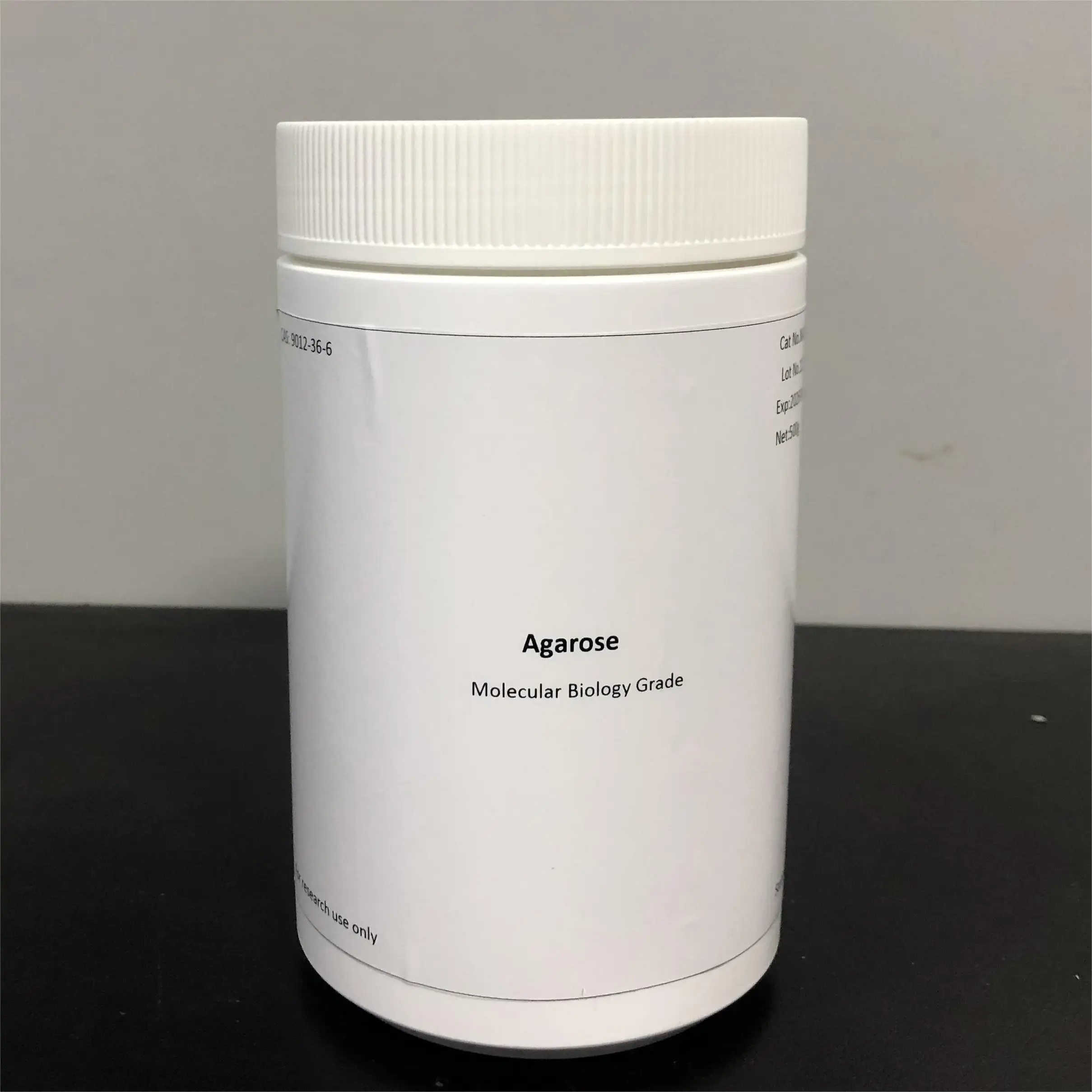 Molecular Biology Laboratory Electrophoresis Use High Purity Agarose, CAS: 9012-36-6, Agarose powder