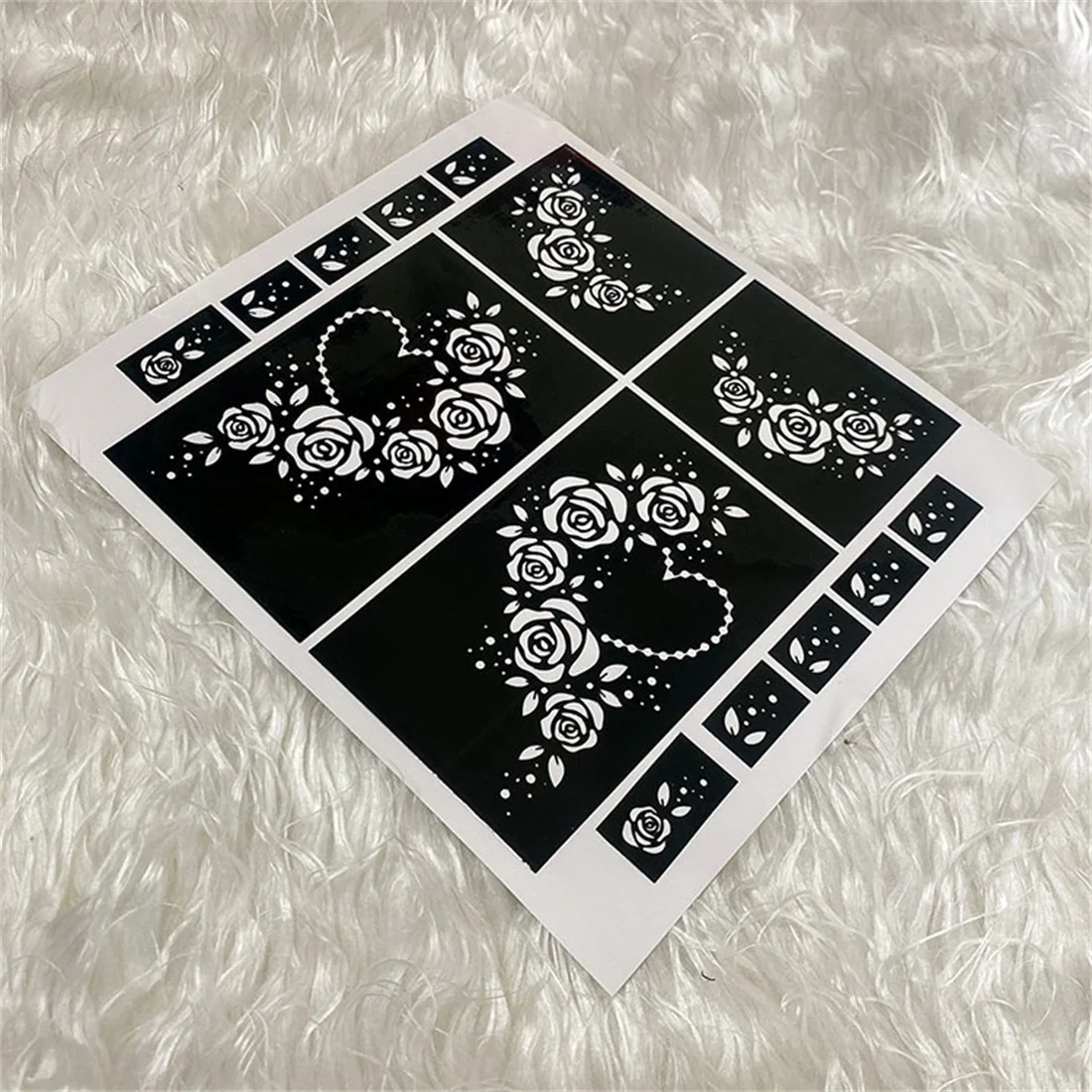 Henna Stencils DUBAI Arab style Simple And Exquisite Waterproof Thickening Custom Temporary Tattoo Sticker