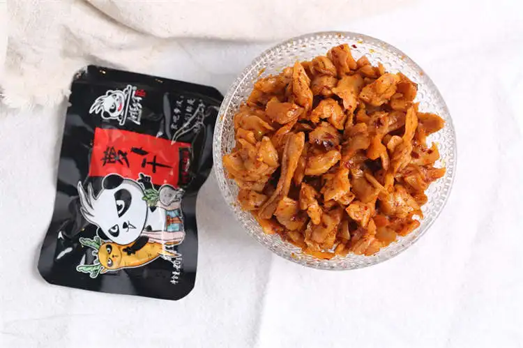 
Chinese Low-fat Delicious Spicy Preserved Szechuan Pickle Dried Radish Snack Food 