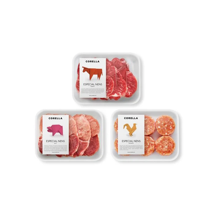beef frozen label