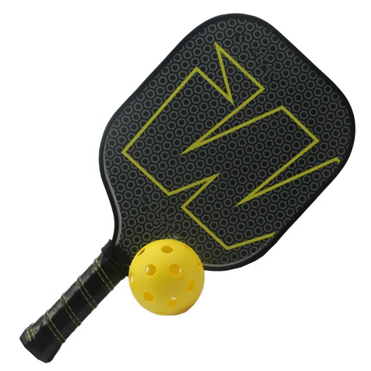 Cheap Graphite and Fiberglass Composite Face Pickleball Paddle & Aramid Honeycomb Core