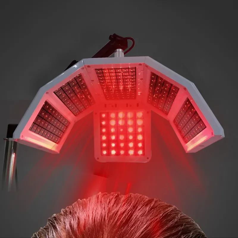 led photo dynamic therapy lamp pdt red/blue/yellow led light skin repair scalp treatment hair growth machine pdt
