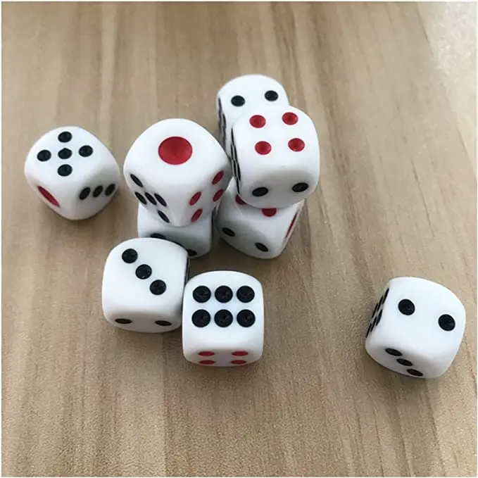 Large Six Dices for Fun