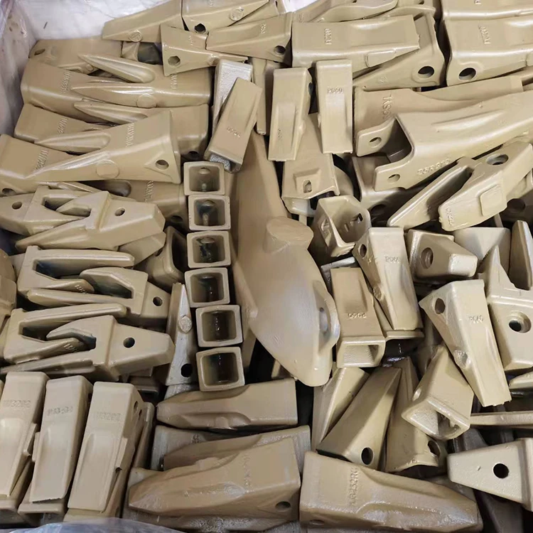 Komatsu excavator PC40 PC60 PC120 PC100 PC200 bucket Teeth   and teeth adapter