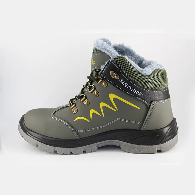waterproof microfiber anti-slip anti-puncture construction work shoes hiking men safety shoes
