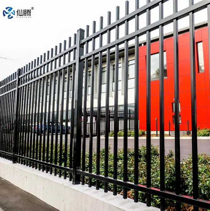 Zinc Steel House Fence Gates Driveway Entrance Gate Steel Gates Hinges