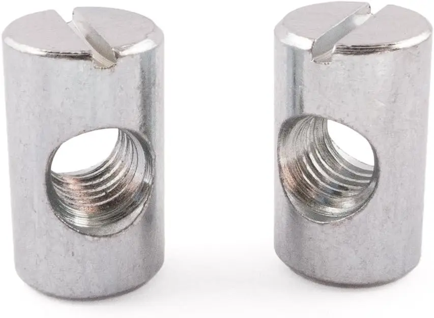 factory price Cross Dowel Slotted Barrel Nuts