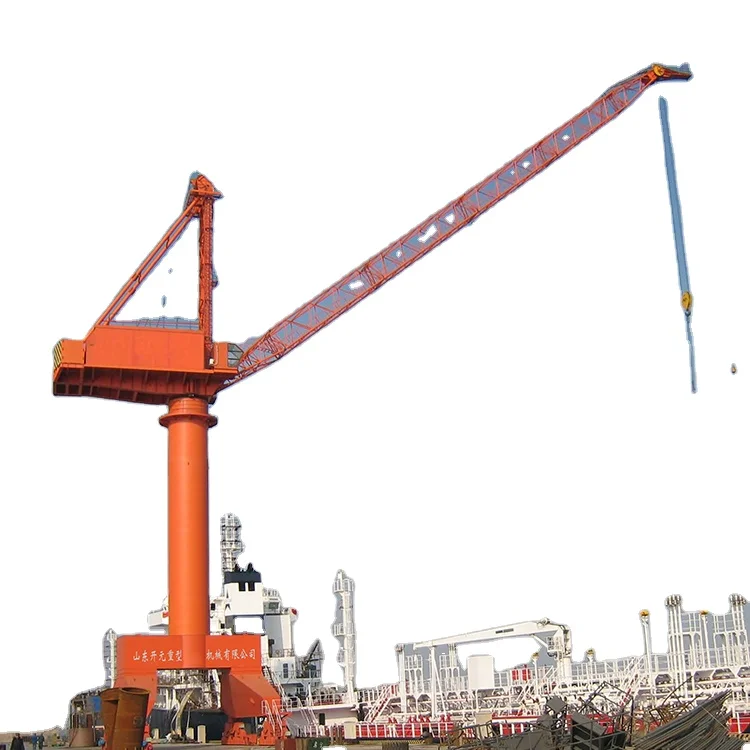 Kaiyuan New Harbour Port Crane Vehicle Shipyard Gantry Mobile Portal 25 Ton 50 Ton