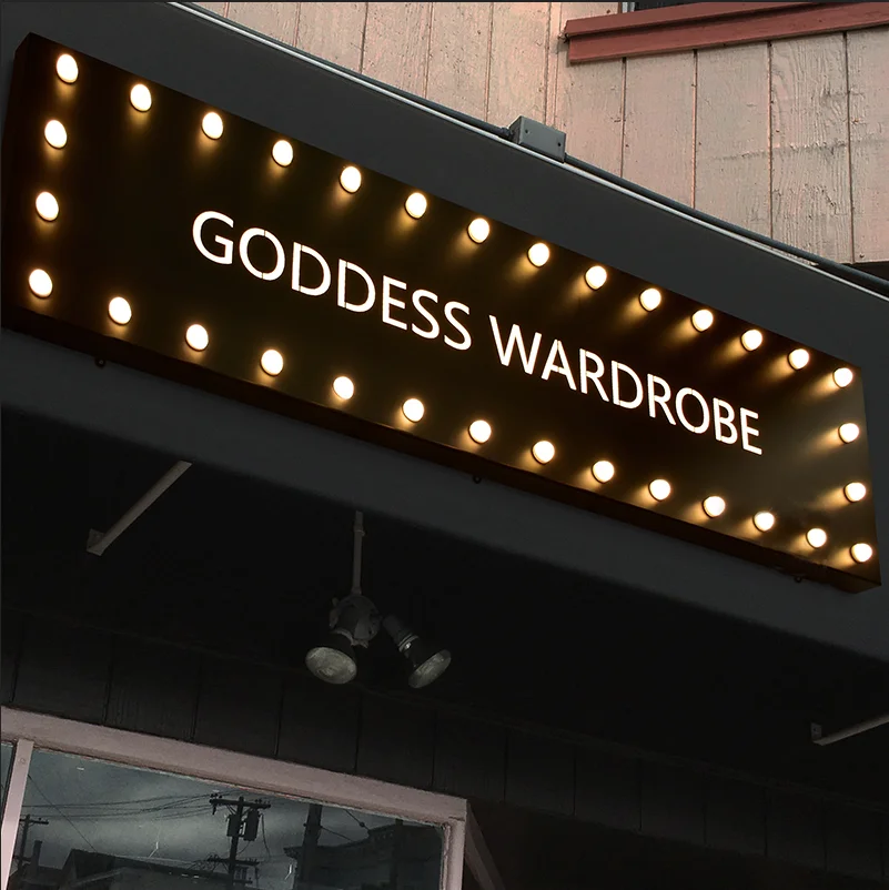 Custom Advertising led bulb retro Light Box Acrylic Sign Led 3D Letter Logo Signboard Outdoor Storefront Lighted Sign