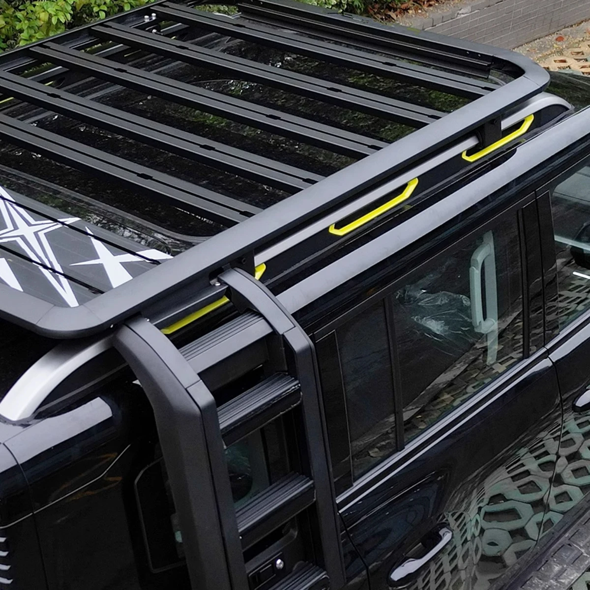 Jietu X70  Roof luggage rack platform ladder modification kit backpack roof tent front bumper expansion accessories