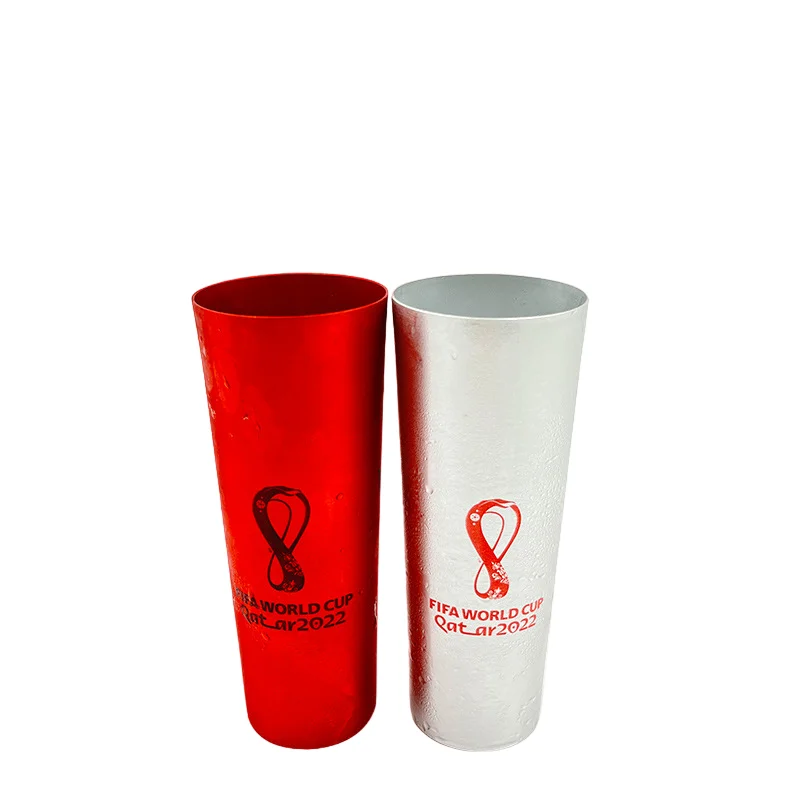 Custom Logo Reusable Color Changing Tumblers Metal Pint Cup 450ml Advertising Aluminum Beer Cups