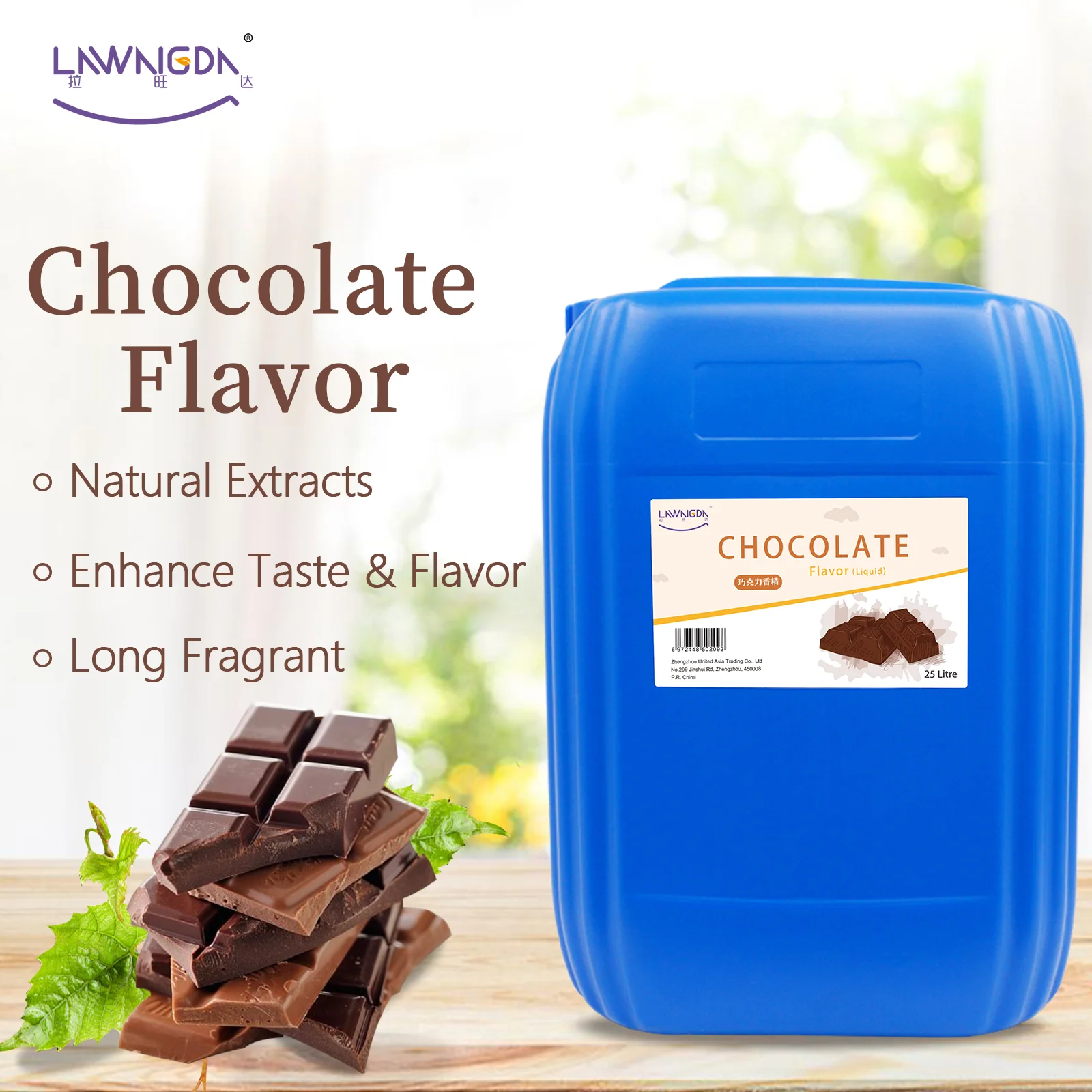 
halal food flavoring heat stable concentrated Chocolate flavour liquid for protein powder ice cream 