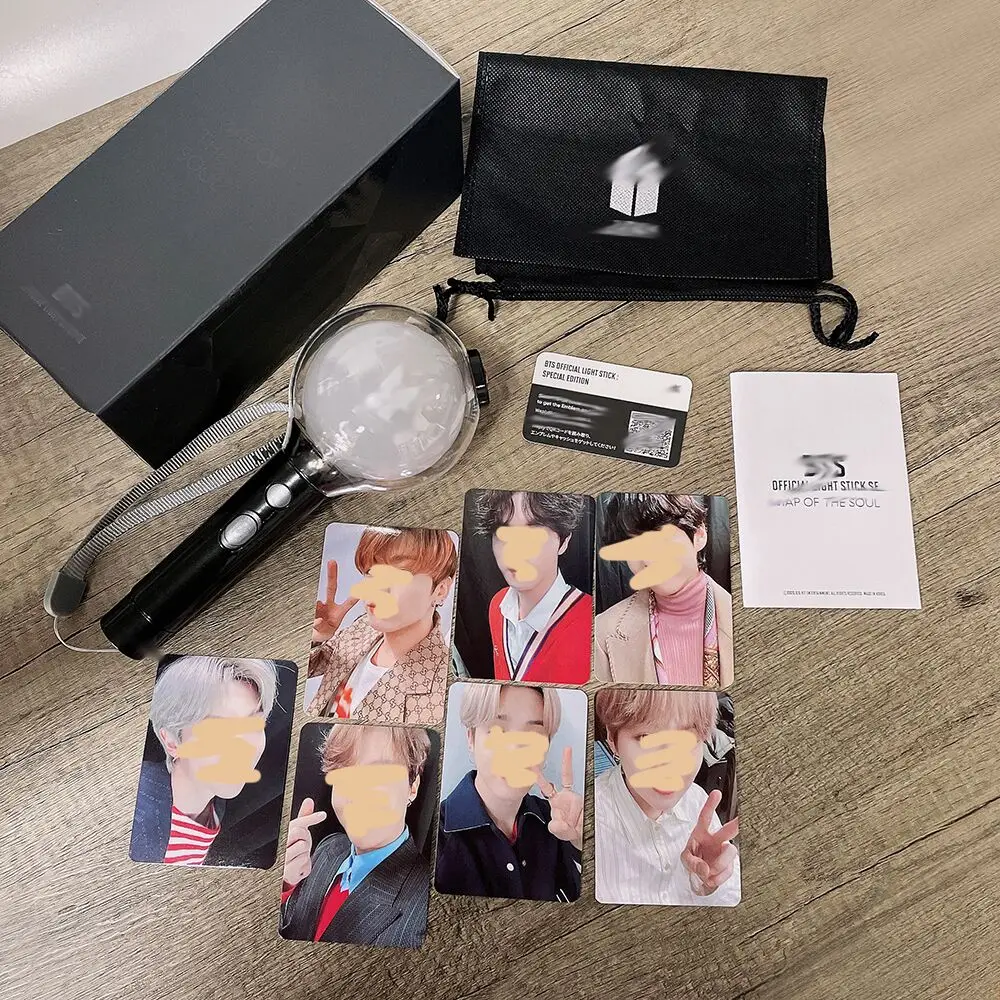 Walesale Army Bomb The 4th Generation Special Edition Glowing Flash Lamp Bts Light Stick With Photo Cards