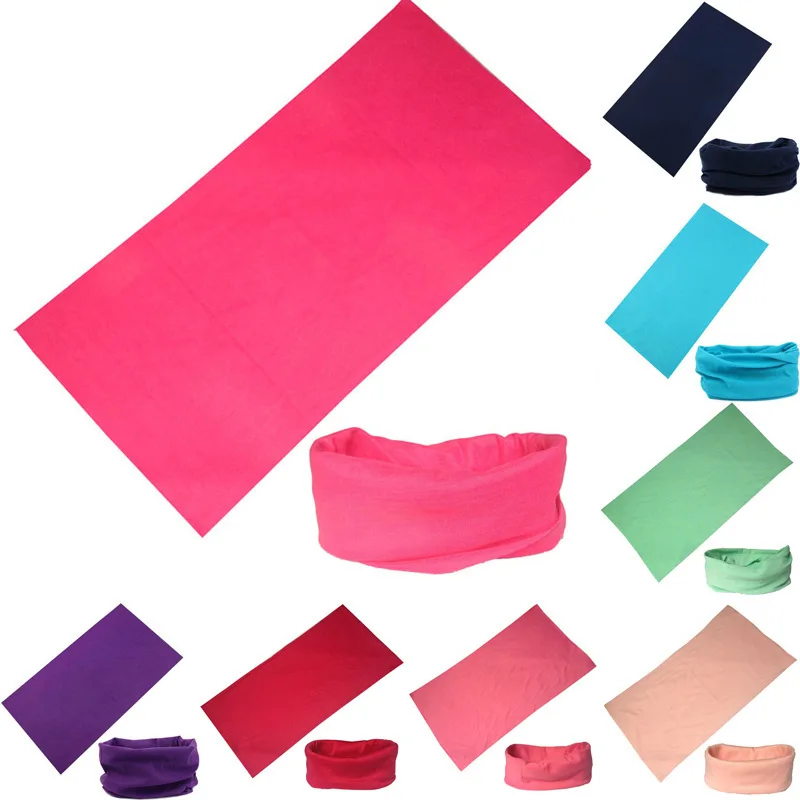 
face mask protect virus 8 in 1 unique design seamless headband bandana elastic material fashion tube bandana for baby women men 