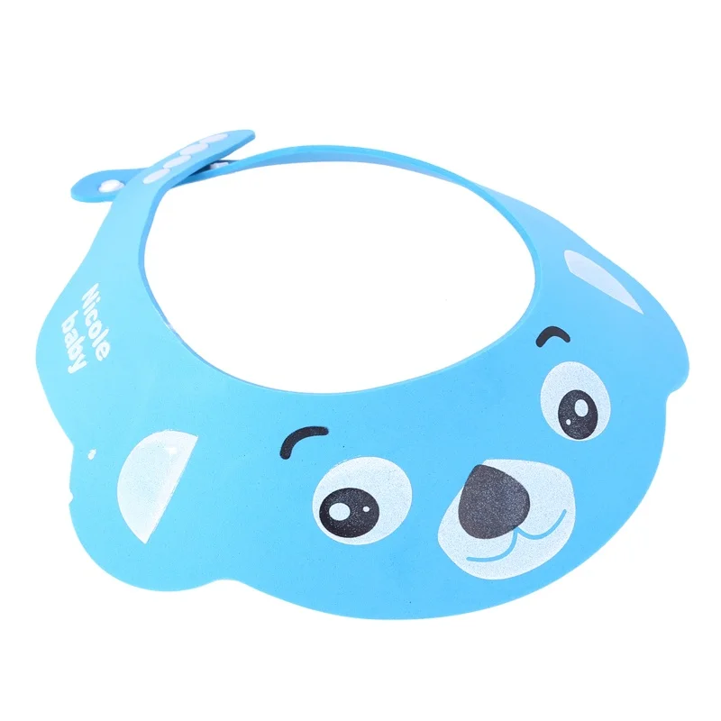 New Arrival Baby Care Resizable Shampoo Cap Baby Child Bath Shower Face Eye Protect Waterproof Cartoon Shower Cap
