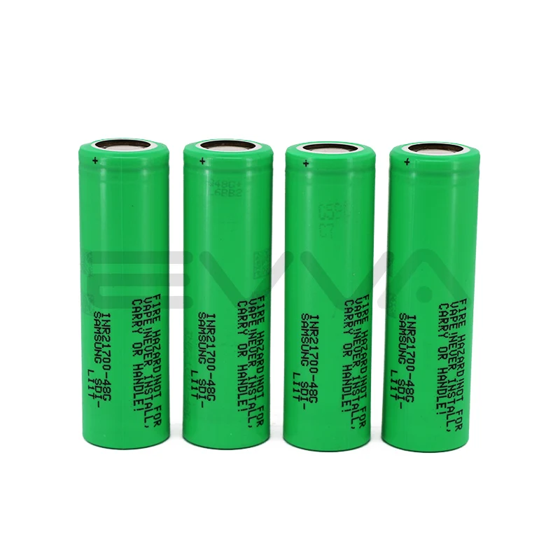 21700 4800mAh 15A Cylindrical Lithium ion Rechargeable Battery Pack OEM Battery Pack for Samsung INR21700-48G