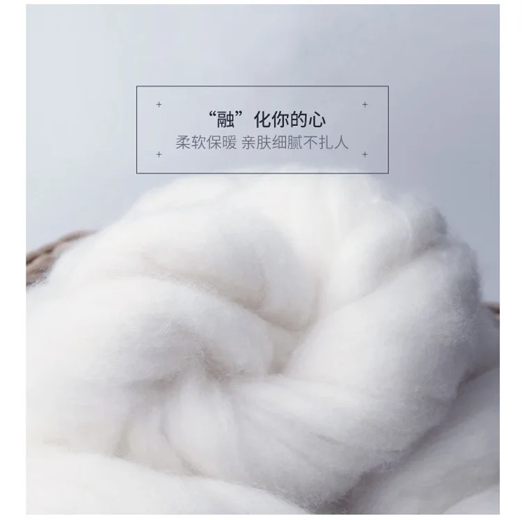 Modern women wool cashmere knitting shawl poncho