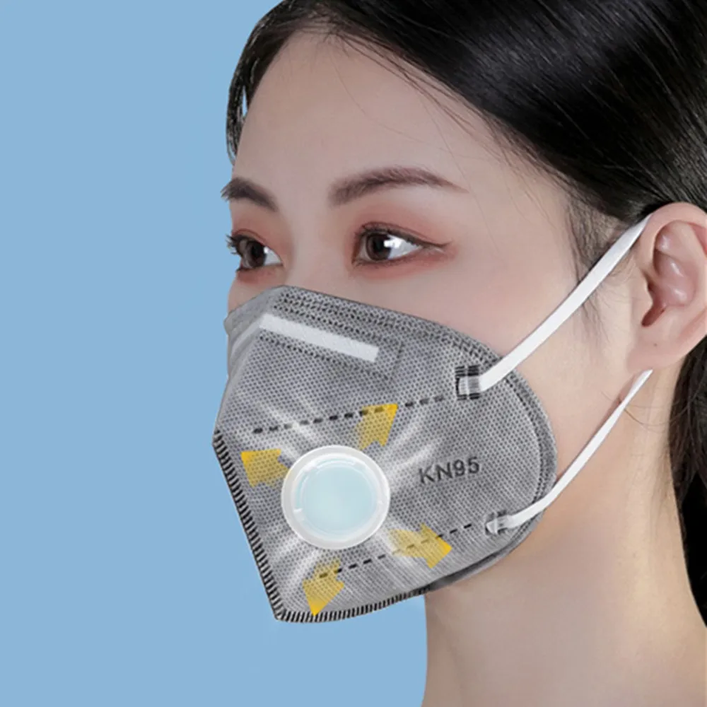 50 Pack PM2.5 Fine Dust Filter Mask KN95 Coal Mine Dust Mask Respirators & Face Masks