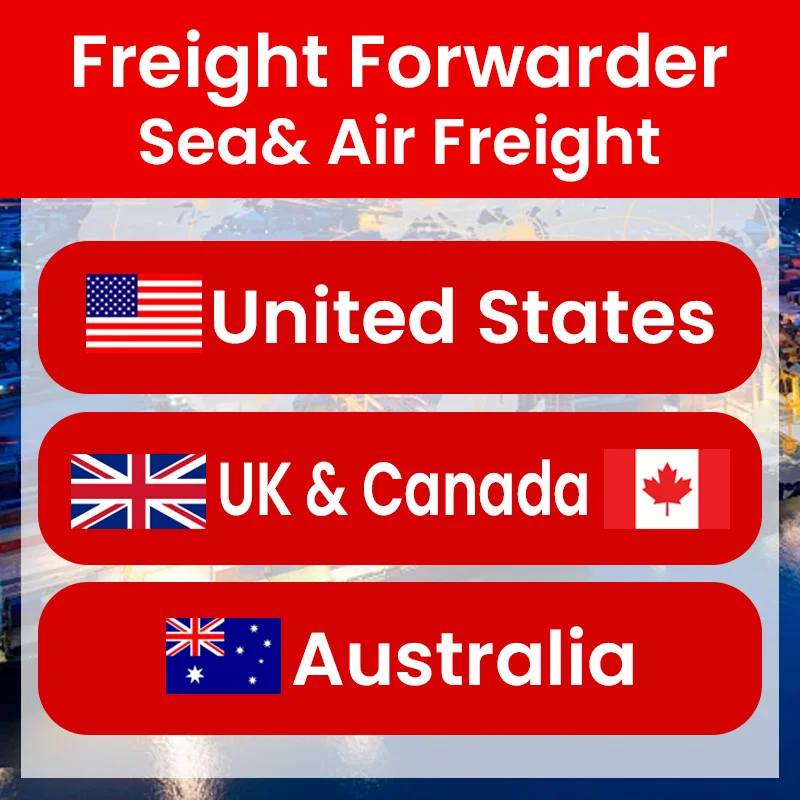 China top 10 Door to Door DDP Sea Air Freight DHL SHIPPING to USA UK Canada Australia Logistics Services Freight Forwarders