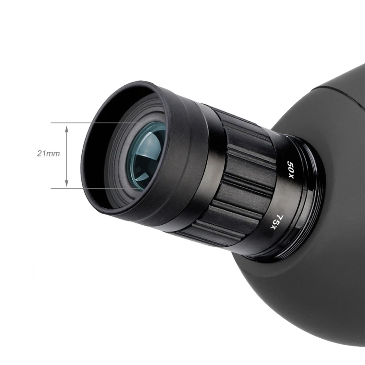 For SVBONY SV28 25-75x70 IP65 Waterproof Bird Scope, Style: Normal 21mm Eyepiece
