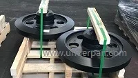 China new tension idler for compact Morooka dumper truck crawler undercarriage spare part MST800 MST1500 MST2200 from Yijiang