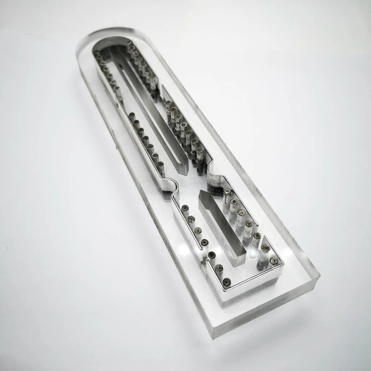 NO MOQ Custom design acrylic laser cutter cutting dies for leather Craft