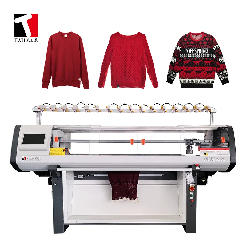 TWH used  high-speed computer automatic simple dual system shima seiki used flat knitting machine