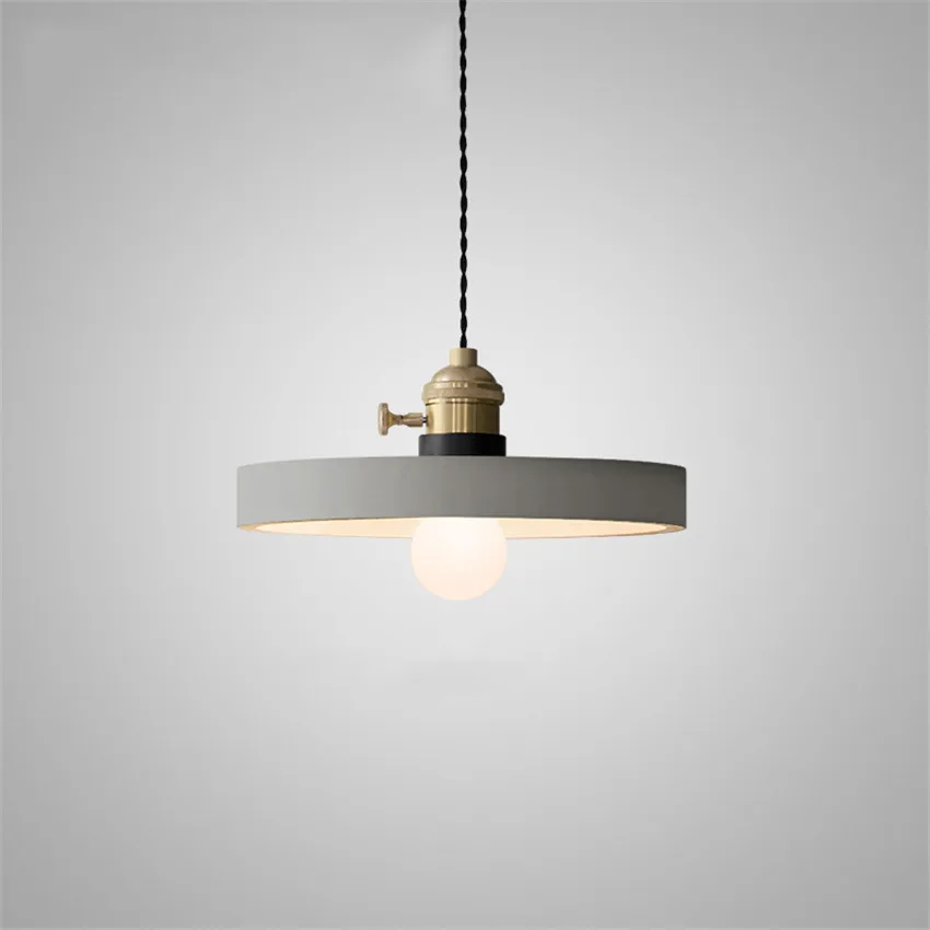 Industrial E27 Indoor House Modern Hanging Lighting Concrete Contemporary American Canada Italy Mini Chandelier Pendant Light Nodic Light