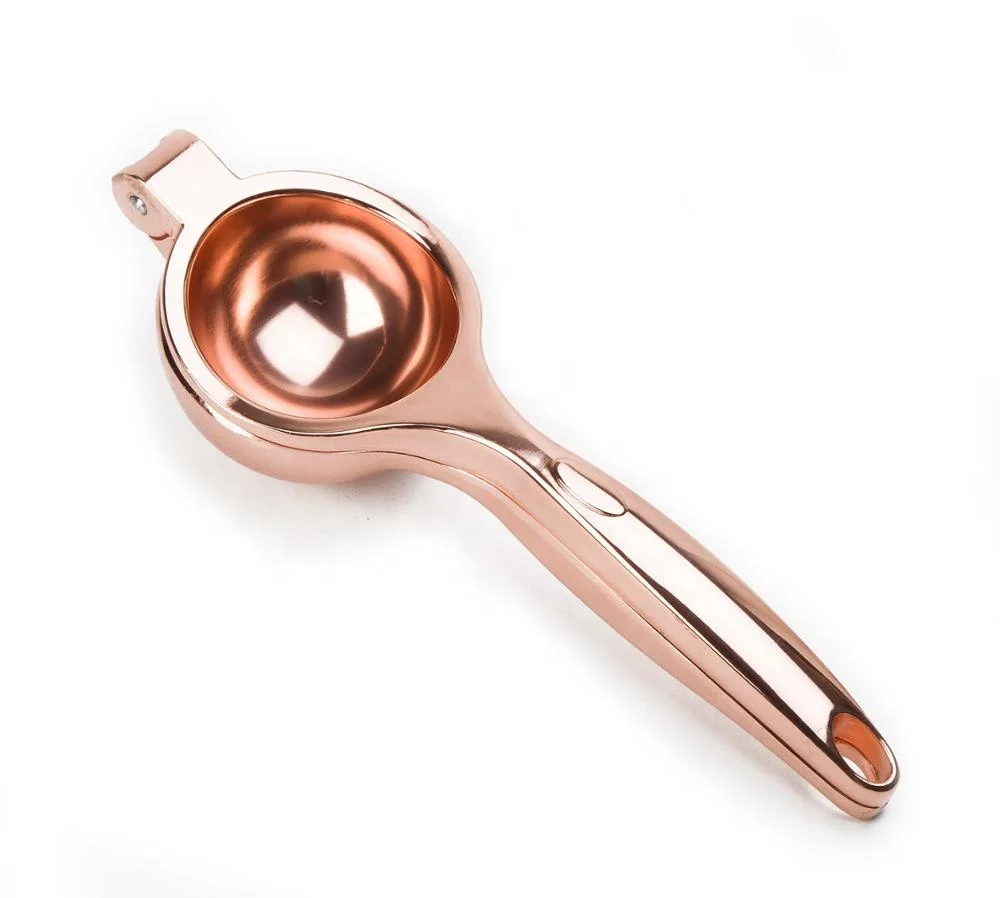 Hot Sale  Hand Manual Stainless Steel Color Squeezers Press Chrome finished Zinc Alloy Lemon Squeezer for Citrus Orange