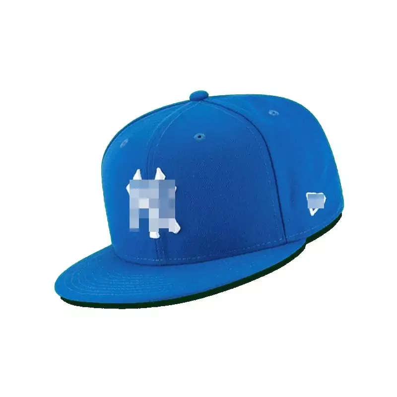 Wholesale 6panpel flat brim blank Low MOQ custom 3D embroidered logo baseball men Sport fitted gorras Snapback Hats