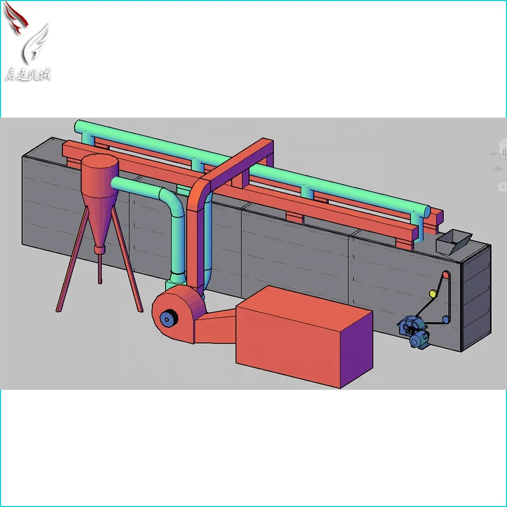
Conveyor mesh belt dryer for coal briquette production line/Competitive Supplier of Conveyor Mesh Belt Dryer 