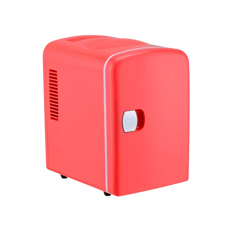 Портативный мини-холодильник EVERCOOL, офисный Настольный холодильник для макияжа и кемпинга, 12 В, 24 В, 4 л