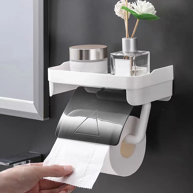 Factory Wall Hung Mounted Tissue Dispenser Bathroom Accessories Roll Toilet Paper Holder
