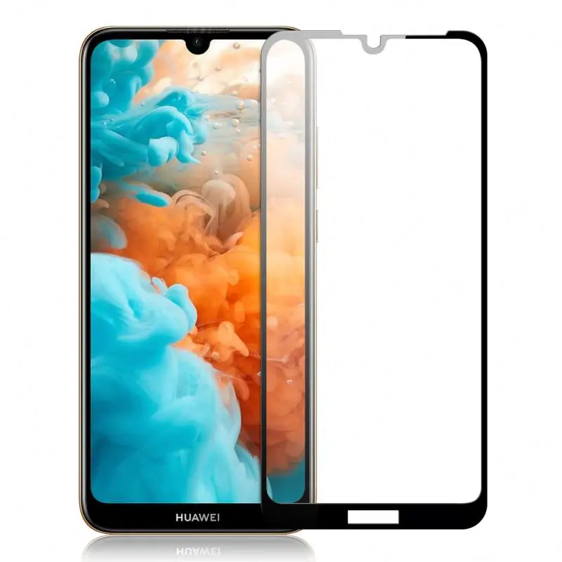 
Free Ship Wholesale 9H 9D Full Screen Full Glue Mobile Tempered Glass Screen Protector for Huawei P30 Lite P30 Pro 