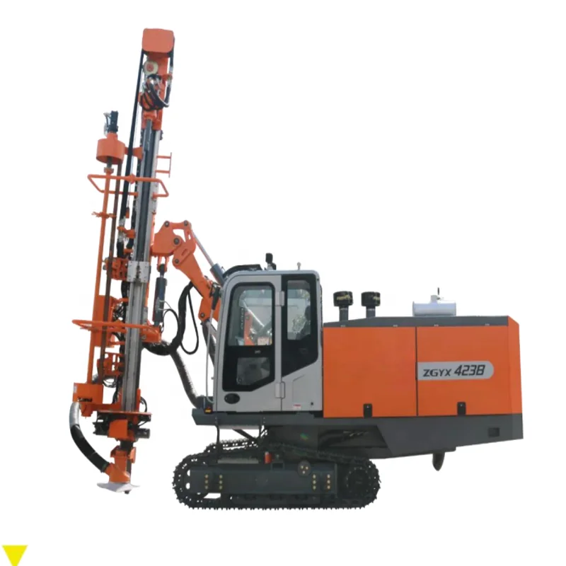 
30% oil saving, single power drive hydraulic system down-the-hole drilling rig 
