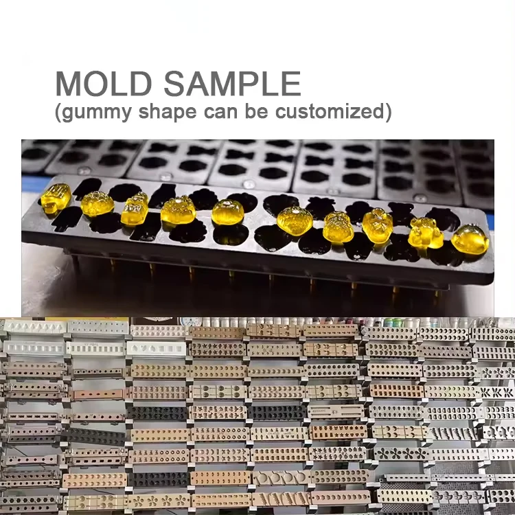 Hot Selling Automatic Gummy Eyeballs Candy Machine Jelly Bean Candy Depositing Line Supplier