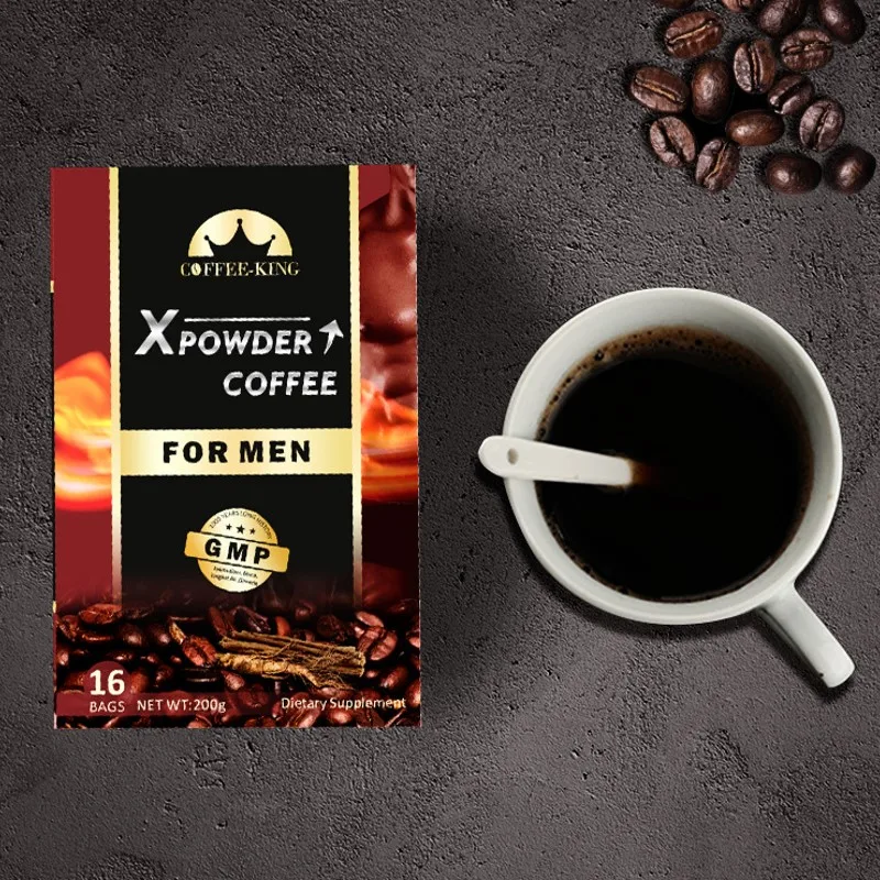Customize Top Quality Effective Long Time Sex Xpower Coffee For Men Sexual