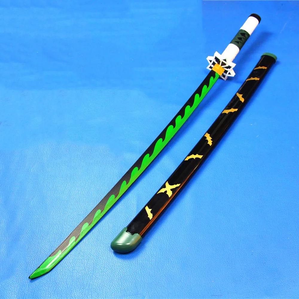 kendo narutos sasuke zoro ichigo tanjiro samurai training knight toy wooden bokken katana anime demon slayer cosplay sword